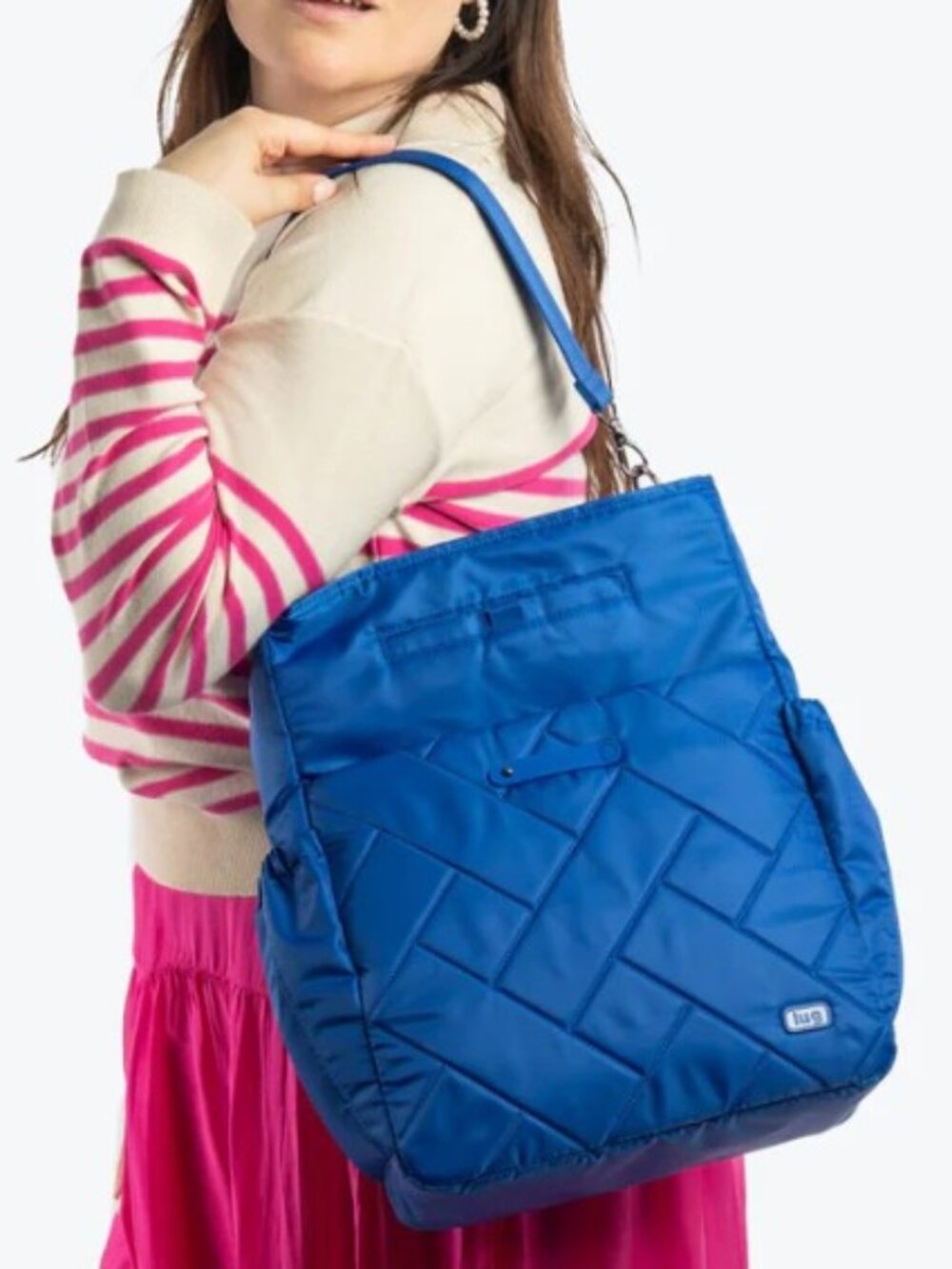 LUG Symphony Convertible Tote Bag - Sapphire